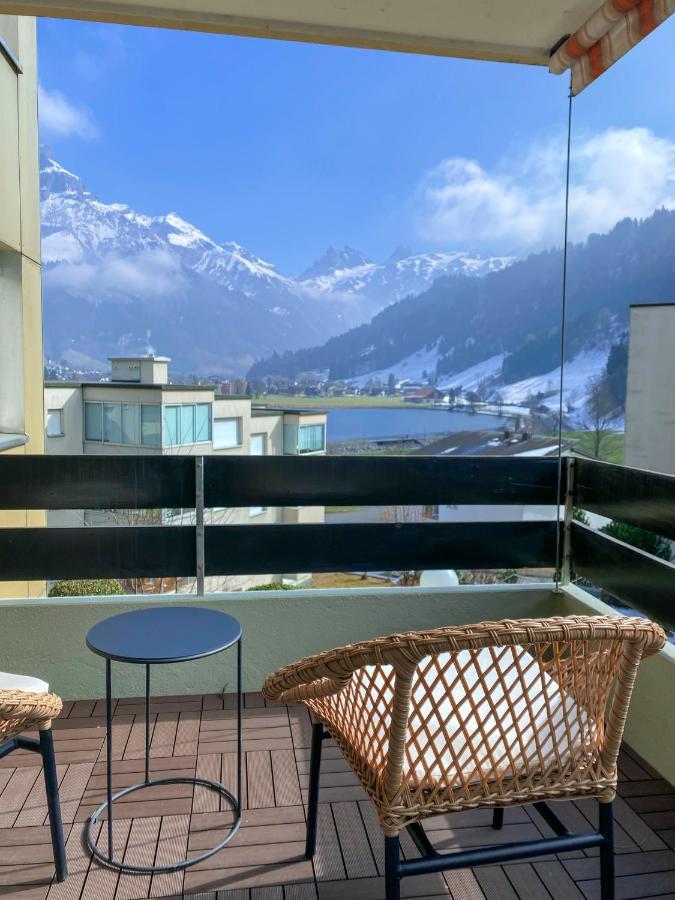 Wunderstay Alpine 203 Chic Studio With Balcony, Mountain And Lake View Engelberg Buitenkant foto