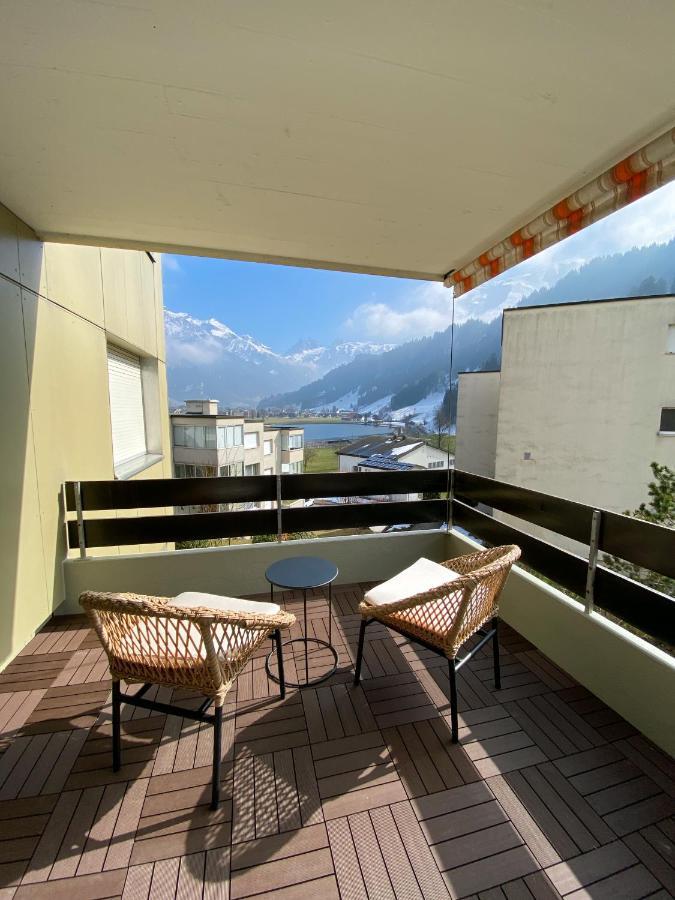 Wunderstay Alpine 203 Chic Studio With Balcony, Mountain And Lake View Engelberg Buitenkant foto